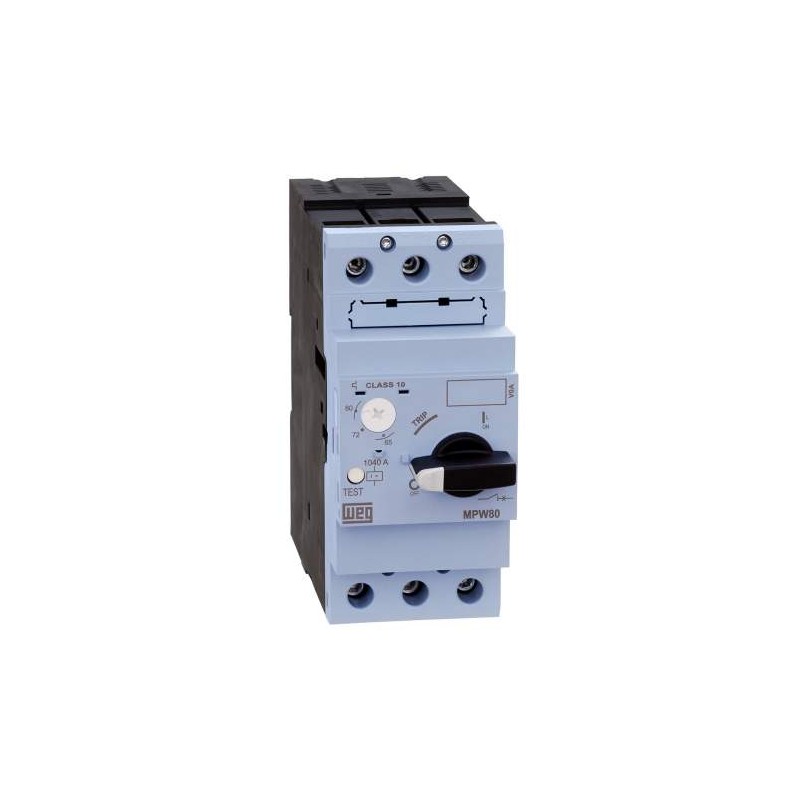 GUARDAMOTOR MPW80 - PROTECCION TERMOMAGNETICA 50...65A MPW80-3-U065