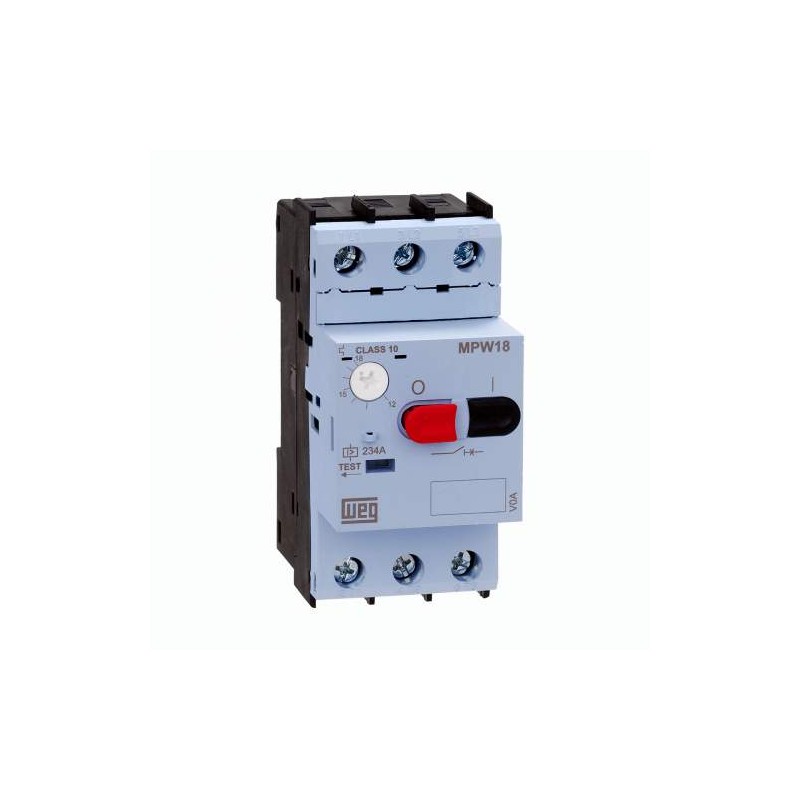 GUARDAMOTOR MPW18 - PROTECCION TERMOMAGNETICA LINEA AZUL 2.5...4A MPW18-3-U004