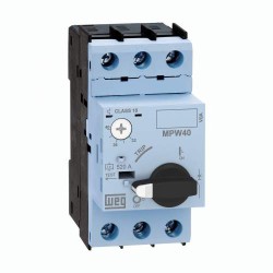 GUARDAMOTOR MPW40 - PROTECCIÓN TERMOMAGNÉTICA LÍNEA AZUL 1...1.6A MPW40-3-D016