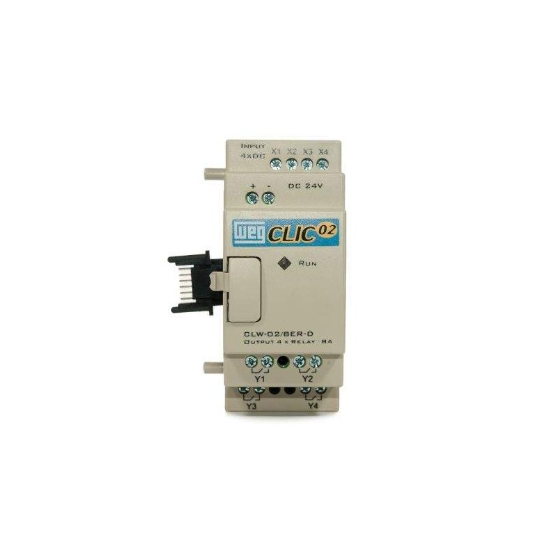 CONTROLADOR LOGICO PROGRAMABLE 83mm CLW-02/8ER-A