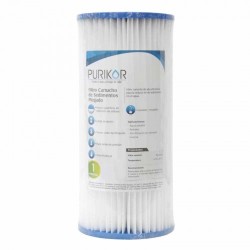 FILTRO CARTUCHO PLEGABLE 4.5" DIAMETRO, 20" ALTURA PKCPL4.5X20X1