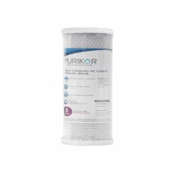 FILTRO CARBON ACTIVADO BLOCK  (CTO) DIAMETRO 4.5", ALTURA 10" PKCCTO4.5X10X5