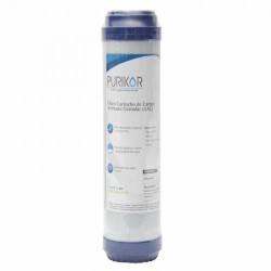 FILTRO CARBON ACTIVADO GRANULAR (GAC) DIAMETRO 2.5", ALTURA 20" PKCGAC2.5X20