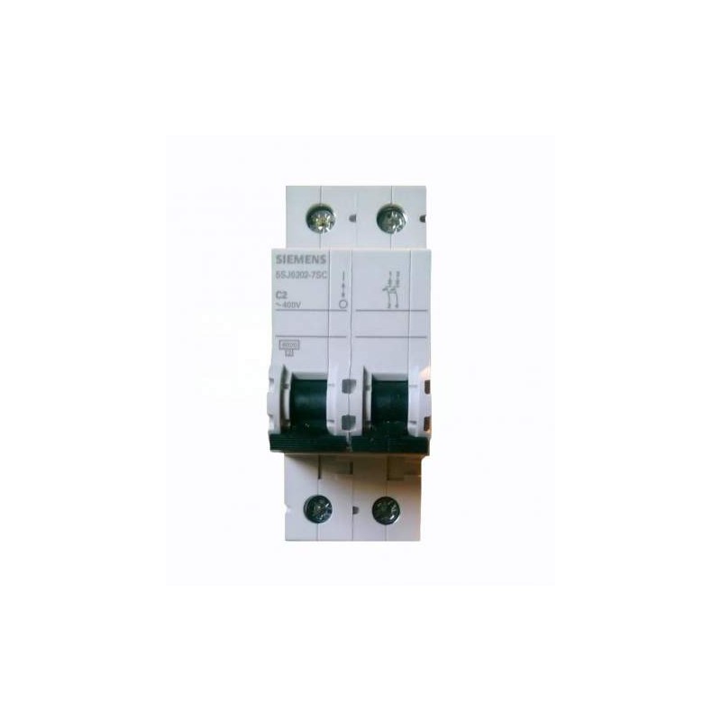 INTERRUPTOR AUTOMÁTICO 2A RIEL DIN 5SJ6202-7SC