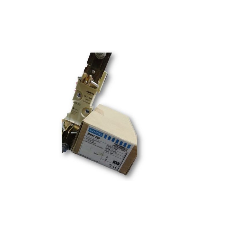 BASE PORTAFUSIBLES NH TAM. 2, 1 POLO 400A 690V CONEXIÓN PLANA 3NH3 330