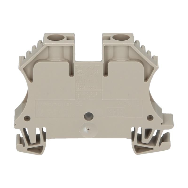 Clema De Paso 10mm² (18-6 Awg) 1000v, 57a, Color Beige WDU 10