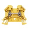 CLEMA DE PASO COLOR AMARILLO 26-12 AWG WEIDMULLER WDU 2.5 GE
