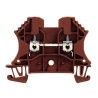 CLEMA DE PASO COLOR MARRON 26-12 AWG WEIDMULLER WDU 2.5 BR