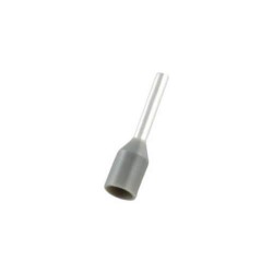 PUNTA TERMINAL 12 AWG, 12MM, 10MM, COLOR GRIS H4,0/18D GR