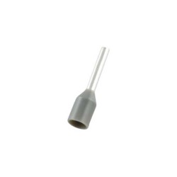 PUNTA TERMINAL 12 AWG, 12MM, 10MM, COLOR GRIS H4,0/18D GR