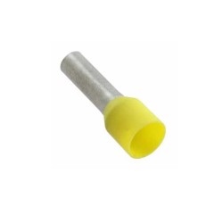 PUNTA TERMINAL AMARILLO 10AWG 100PZ  H6,0/20D GE