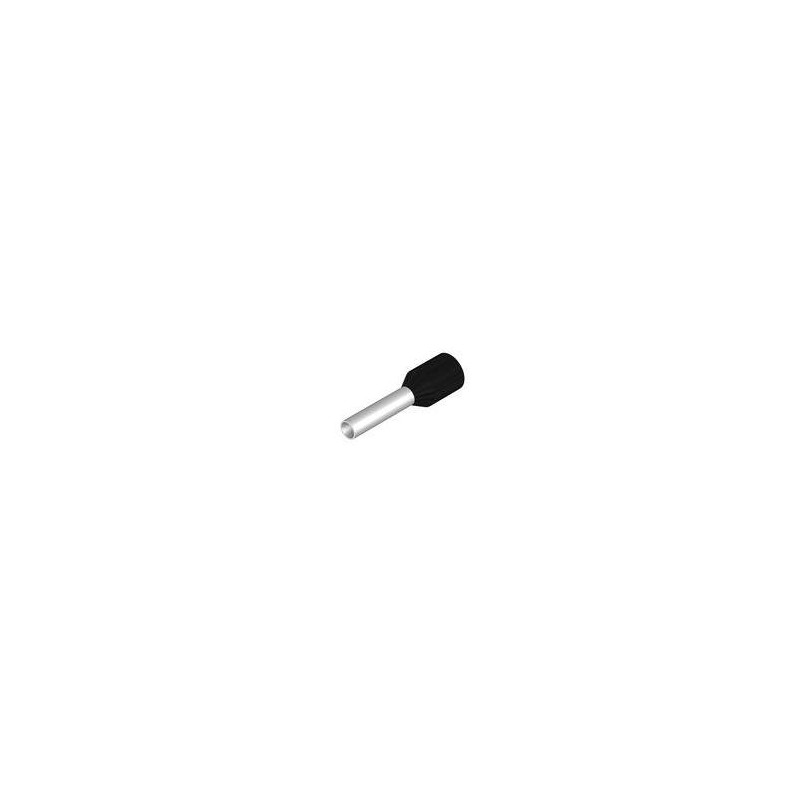 PUNTA TERMINAL NEGRO 16AWG  (100PZ) H1,5/14D SW SV