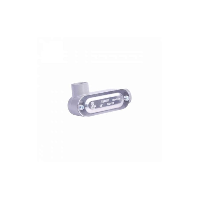 CONDULET OVALADO DE ALUMINIO SERIE 3 C/TAPA DE 1"