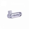 CONDULET OVALADO DE ALUMINIO SERIE 3 C/TAPA DE 1"
