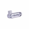 CONDULET OVALADO DE ALUMINIO SERIE 3 C/TAPA DE 1"