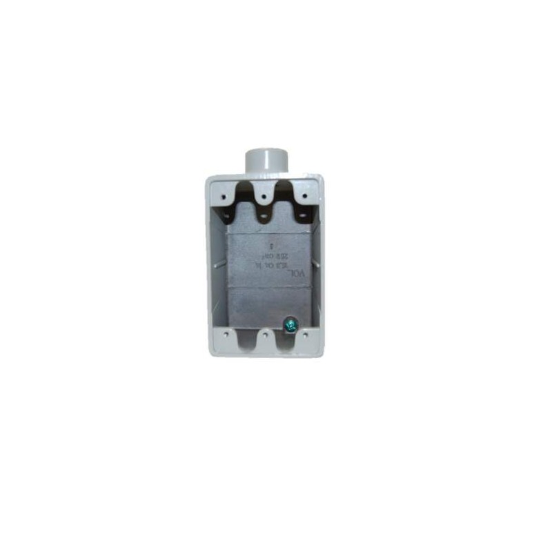CONDULET RECTANGULAR EN ALUMINIO DE 1 2  0251612