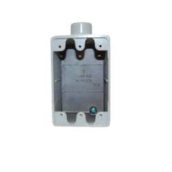 CONDULET RECTANGULAR EN ALUMINIO DE 1 2  0251612