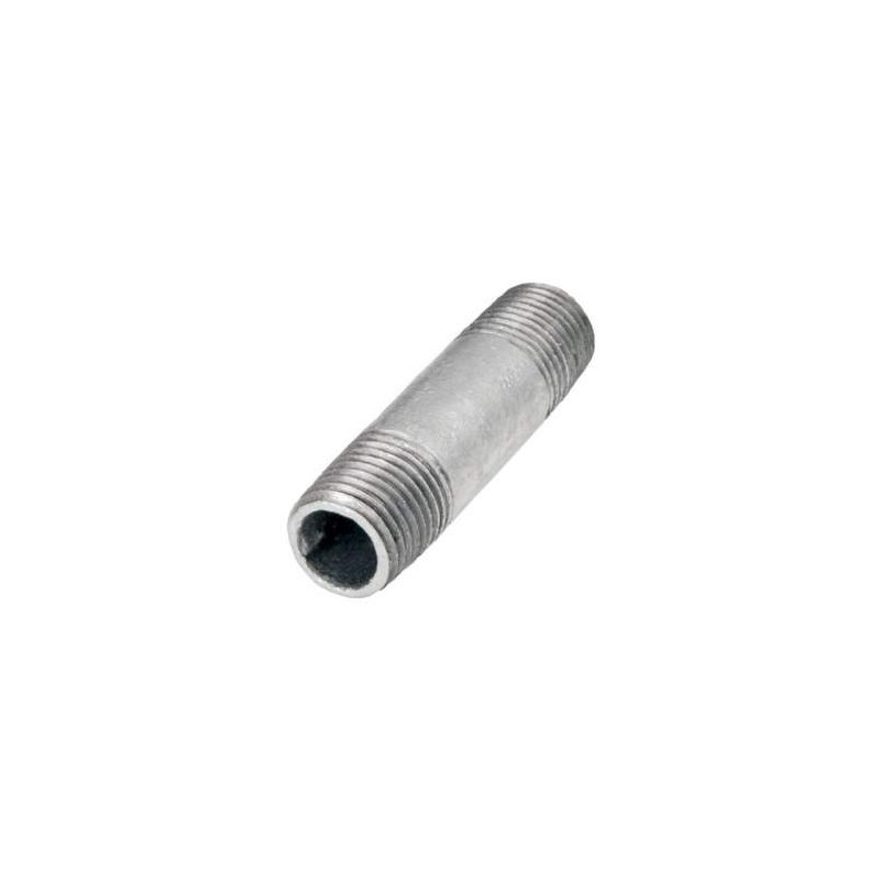 NIPLE GALVANIZADO CEDULA 40 DE 3/4" X 4"
