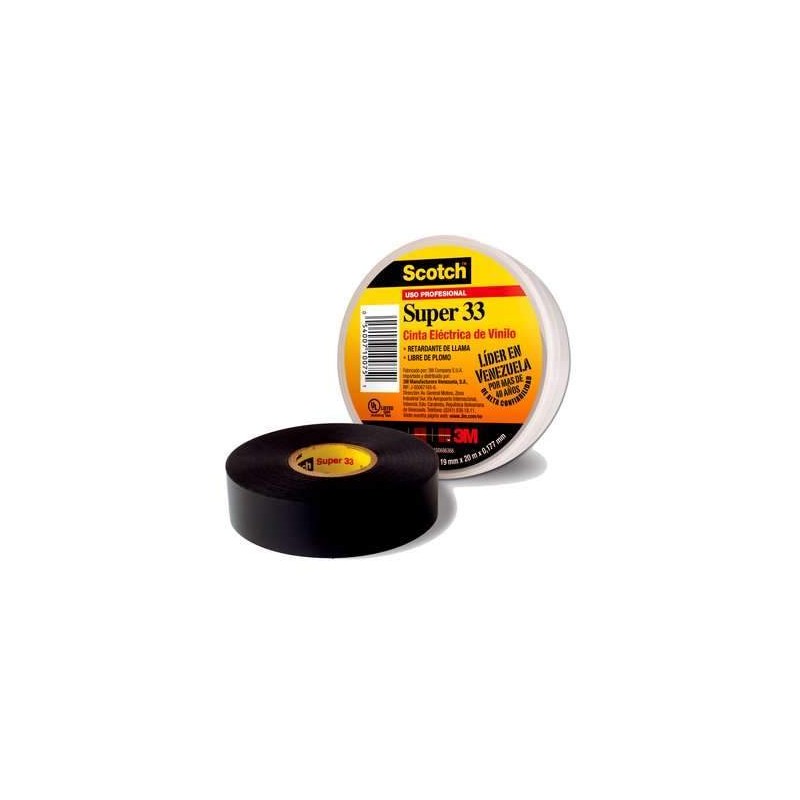 SCOTCH SUPER 33 CINTA ELECTRICA DE VINILO SCOTCH SUP. 33