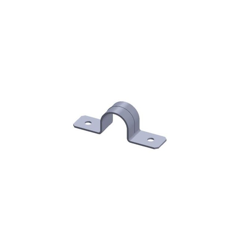 ABRAZADERA OMEGA DE ACERO EGS PARA H.W REFORZADA DE 4" 0254451