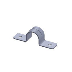 ABRAZADERA OMEGA DE ACERO EGS PARA H.W REFORZADA DE 4" 0254451