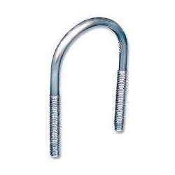 ABRAZADERA ROSCADA U 120 DE 63 MM (2 1 / 2 ) CDA 3 / 8
