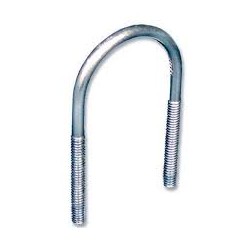 ABRAZADERA ROSCADA U 120 DE 63 MM (2 1 / 2 ) CDA 3 / 8