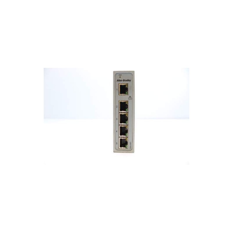 CONMUTADOR FAST ETHERNET 5 PUERTOS RJ45-SFP 1,85A Y 24V  1783-US5T