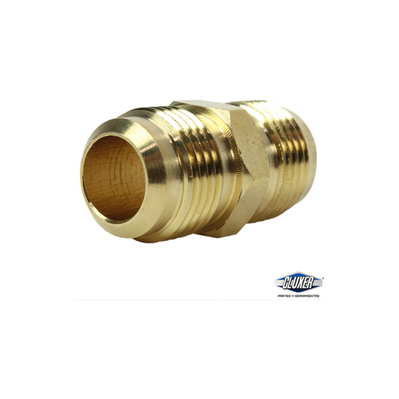 NIPLE UNION FLARE BRONCE 1 4 X 1 4 CXU1414