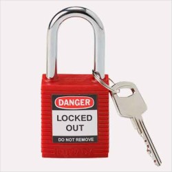 CANDADO DE SEGURIDAD ROJO 99552
