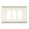 PLACA TRES MODULOS SERIE MODUS E5N3