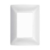 PLACA DE RESINA CON CHASIS COLOR BLANCO MERIDA 3 MODULOS QZ4803M3BN