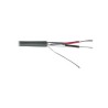 MT. CABLE SEGURIDAD 2X18 AWG CU CMR SHLD GRIS PVC 9222