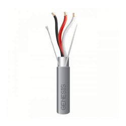 MT. CABLE SEGURIDAD 3X18 AWG GRIS PVC 9223