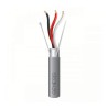 MT. CABLE SEGURIDAD 3X18 AWG GRIS PVC 9223