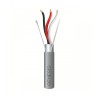 MT. CABLE SEGURIDAD 3X18 AWG GRIS PVC 9223