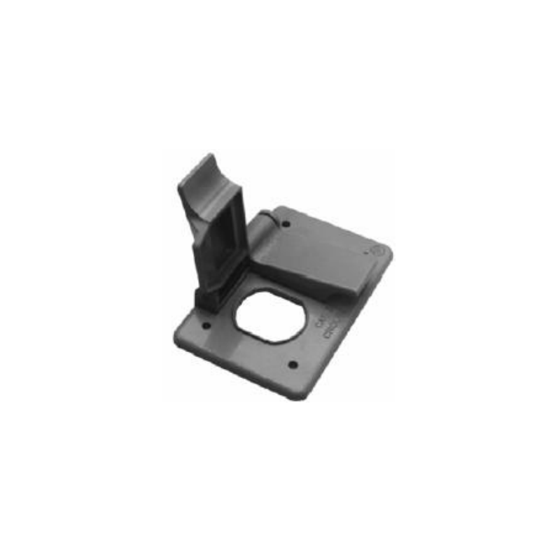 TAPA RECTANGULAR PARA CONTACTO DUPLEX INTEMPERIE  DS-70
