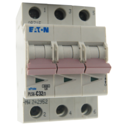 INTERRUPTOR AUTOMATICO EN MINIATURA PLS6-C32/3-MW