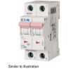 MINI INTERRUPTOR TERMOMAGNETICO 2POLOS PLS6-C2/2-MW