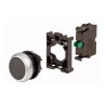 BOTON PULSADOR NEGRO M22-D-S