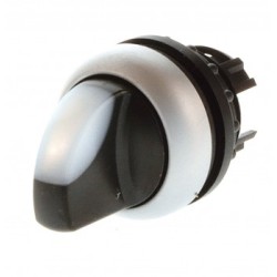 SELECTOR ILUMINADO 2 POSICIONES M22-WRLK-W