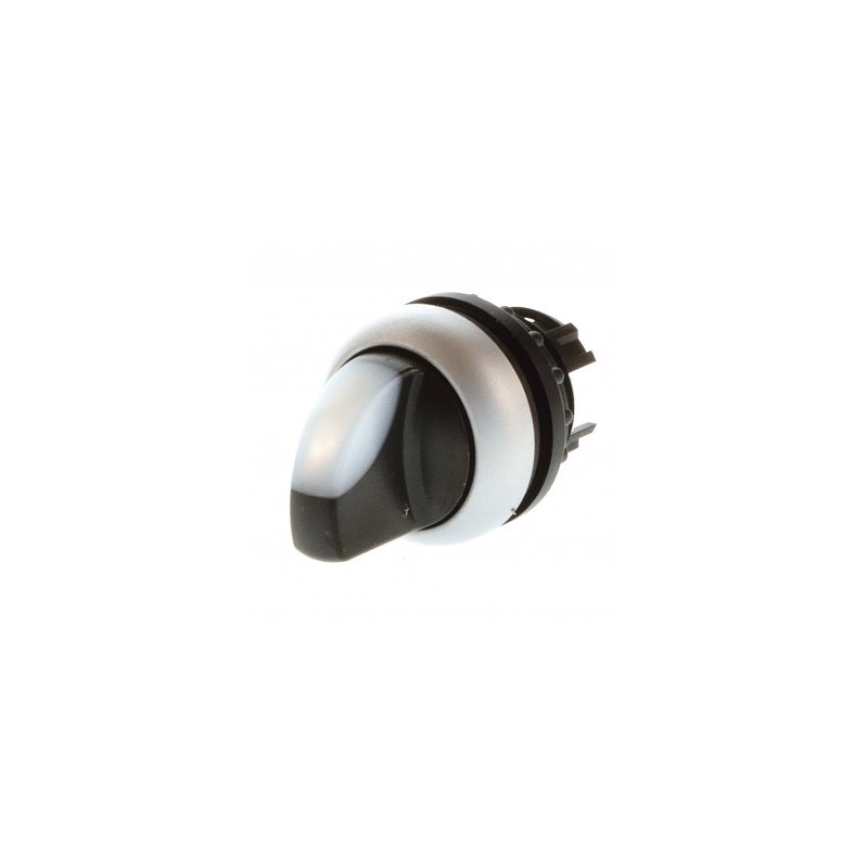 SELECTOR ILUMINADO 2 POSICIONES M22-WRLK-W