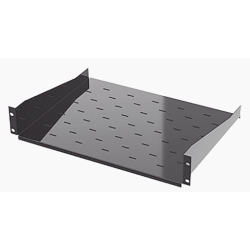 CHAROLA METALICA PARA EQUIPOS EN RACK NEGRA SCH19/130