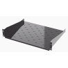 CHAROLA METALICA PARA EQUIPOS EN RACK NEGRA SCH19/130