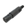 CONECTOR HEMBRA MINI DIN 6 PINES CHMD6P