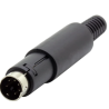 CONECTOR MINI DIN 6 PINES CMMD6P