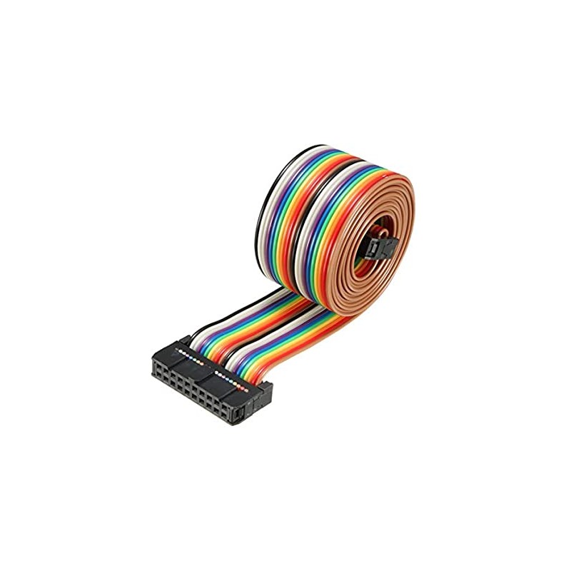 CABLE IDE HEMBRA-HEMBRA DE COLORES 10x2 150cm IDE20PIN-HH150CM