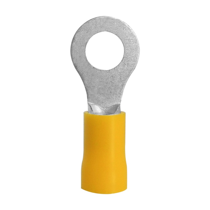 TERMINAL CAL.4AWG OJILLO 5/16 AMARILLO TOAM-4516