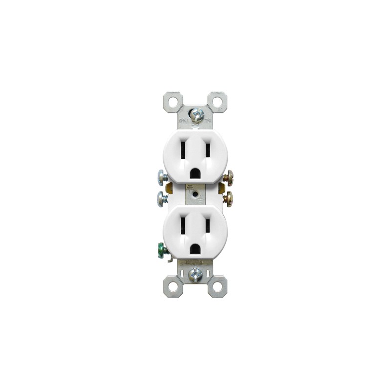 CONTACTO DUPLEX COLOR BLANCO 3232-W