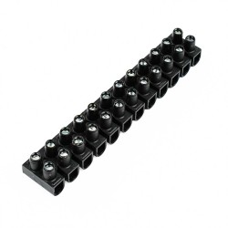 REGLETA DE CONEXION NYLBLOC 12P 6MM² 41A NEGRO AWG 12